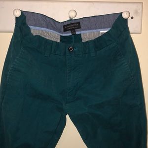 Men’s Banana Republic chinos green